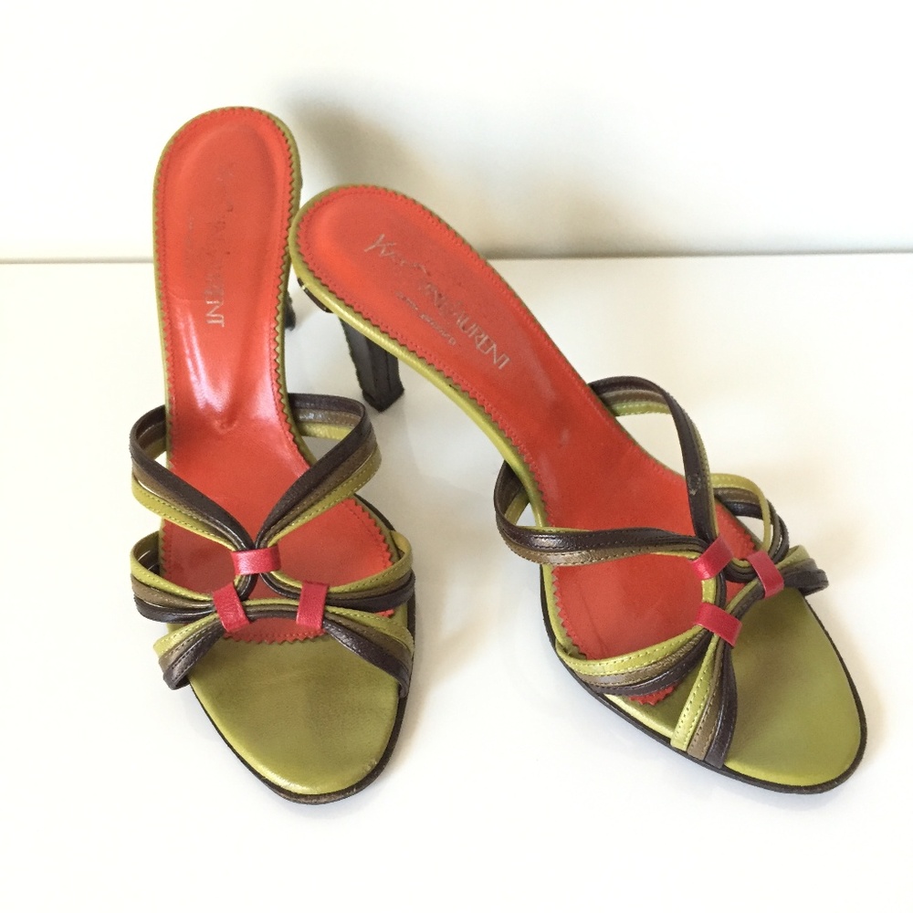 Vintage YSL Heeled Sandals